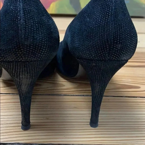 Stuart weitzman black heel size 10 - Picture 5 of 9